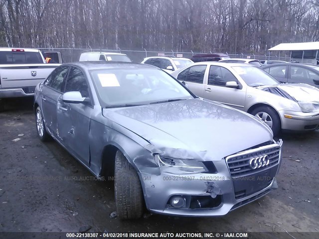 WAUBFAFL1AN036909 - 2010 AUDI A4 PREMIUM GRAY photo 1