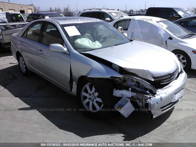 4T1BF30K53U551382 - 2003 TOYOTA CAMRY LE/XLE/SE SILVER photo 1