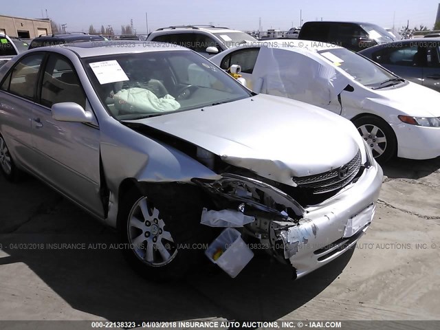 4T1BF30K53U551382 - 2003 TOYOTA CAMRY LE/XLE/SE SILVER photo 6