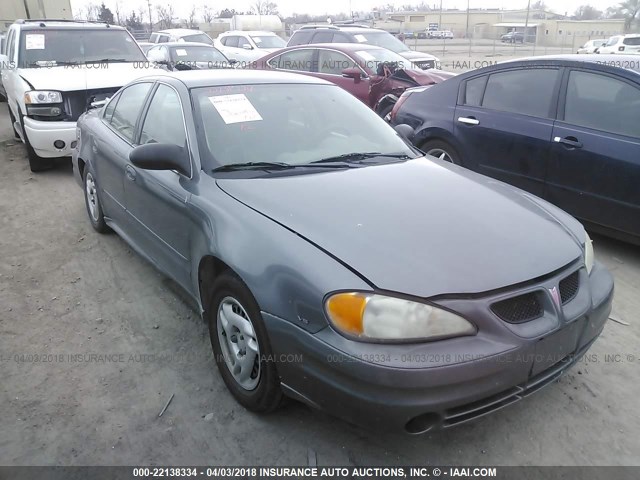 1G2NE52E75M156571 - 2005 PONTIAC GRAND AM SE GRAY photo 1