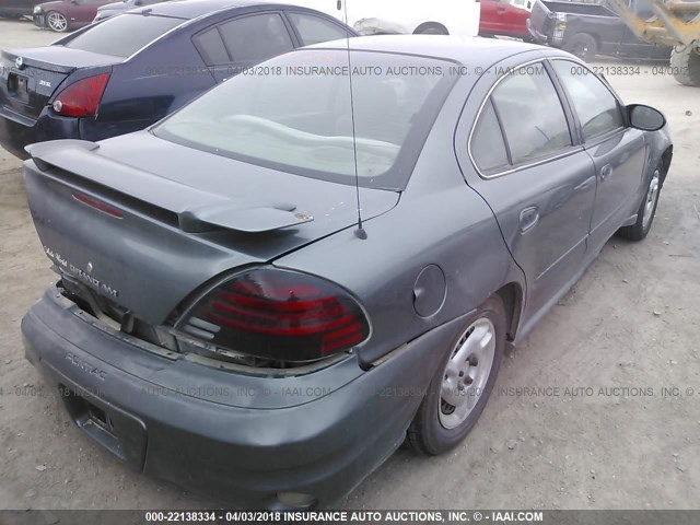 1G2NE52E75M156571 - 2005 PONTIAC GRAND AM SE GRAY photo 4