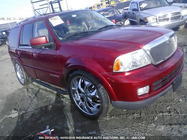 5LMFU28535LJ04927 - 2005 LINCOLN NAVIGATOR RED photo 1