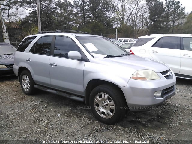 2HNYD18291H505013 - 2001 ACURA MDX SILVER photo 1