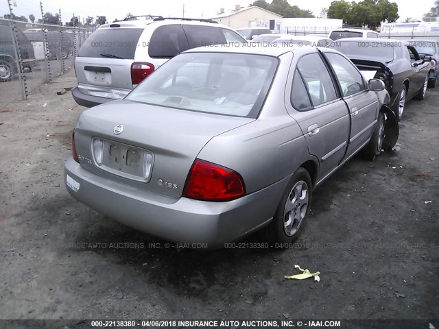 3N1CB51D05L564086 - 2005 NISSAN SENTRA 1.8/1.8S GRAY photo 4