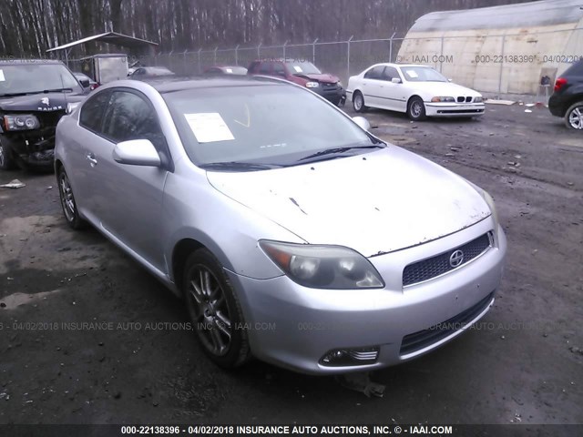 JTKDE177X60101379 - 2006 TOYOTA SCION TC 银色 照片 1