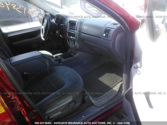 1FMZU73K03ZA90814 - 2003 FORD EXPLORER XLT/XLT SPORT/NBX RED photo 5