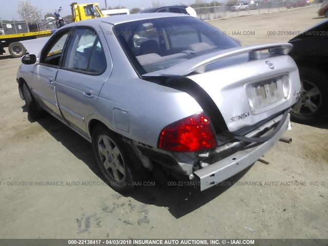 3N1CB51D35L544155 - 2005 NISSAN SENTRA 1.8/1.8S SILVER photo 3