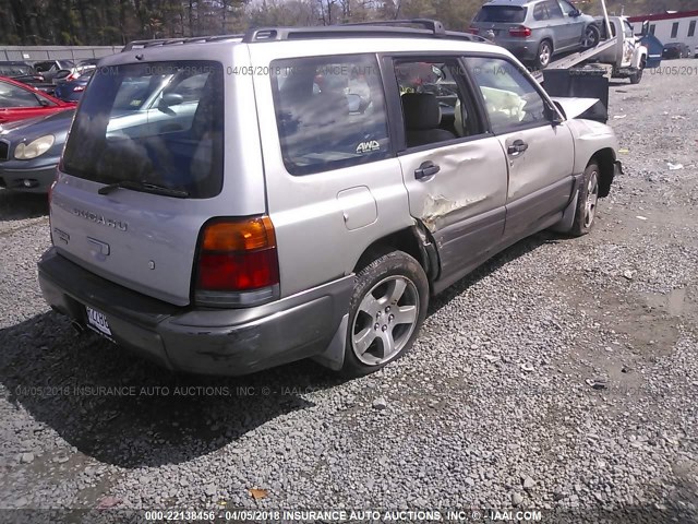 JF1SF6559XH739397 - 1999 SUBARU FORESTER S/S LIMITED GRAY photo 4