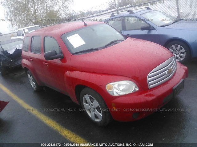 3GNCA13D08S706086 - 2008 CHEVROLET HHR LS RED photo 1