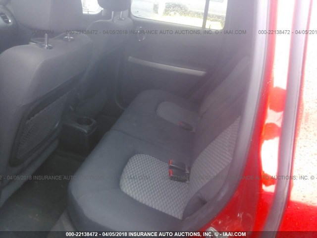 3GNCA13D08S706086 - 2008 CHEVROLET HHR LS RED photo 8