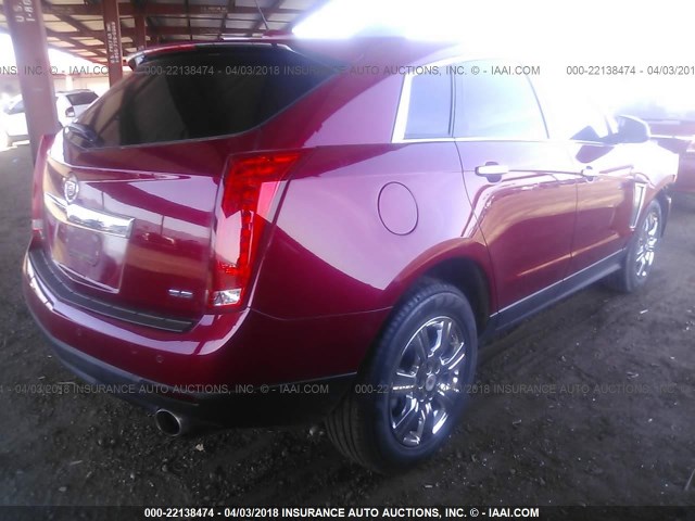 3GYFNEE38GS581319 - 2016 CADILLAC SRX LUXURY COLLECTION RED photo 4