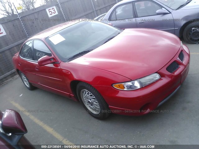 1G2WP52K4YF194725 - 2000 PONTIAC GRAND PRIX GT RED photo 1