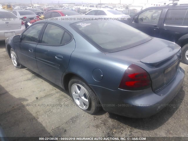 2G2WP552661120478 - 2006 PONTIAC GRAND PRIX BLUE photo 3