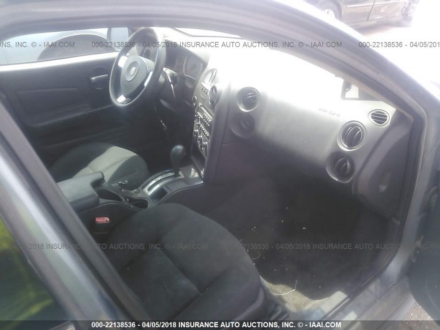 2G2WP552661120478 - 2006 PONTIAC GRAND PRIX BLUE photo 5