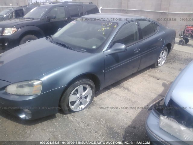 2G2WP552661120478 - 2006 PONTIAC GRAND PRIX BLUE photo 6