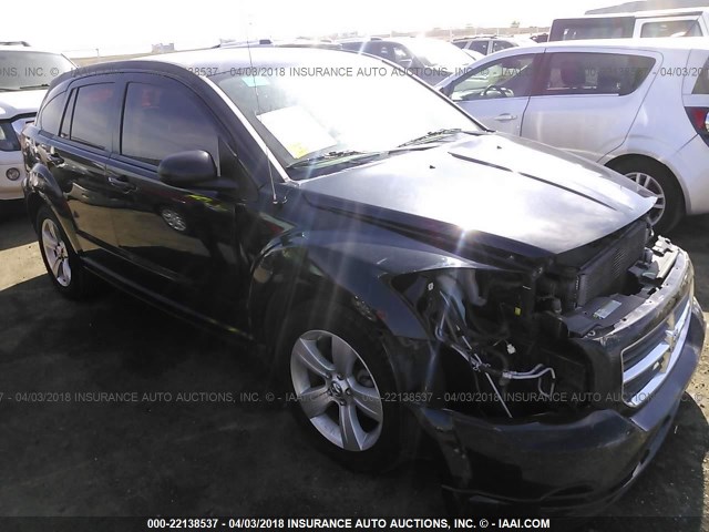 1B3CB4HA5AD529581 - 2010 DODGE CALIBER SXT BLACK photo 1