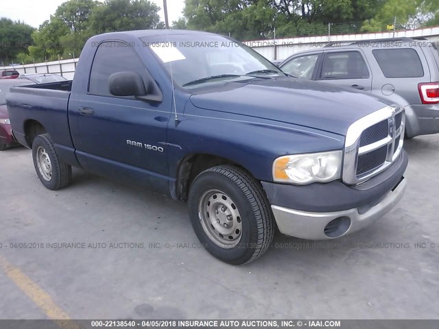 1D7HA16K45J523673 - 2005 DODGE RAM 1500 ST BLUE photo 1