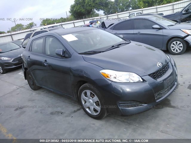 2T1KU40E29C120112 - 2009 TOYOTA COROLLA MATRIX  GRAY photo 1