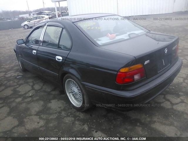 WBADM6347YGU18515 - 2000 BMW 528 I AUTOMATIC BLACK photo 3