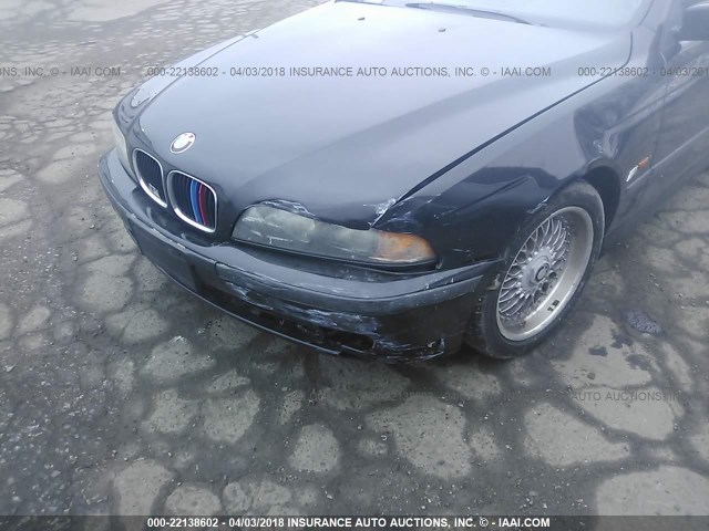 WBADM6347YGU18515 - 2000 BMW 528 I AUTOMATIC BLACK photo 6