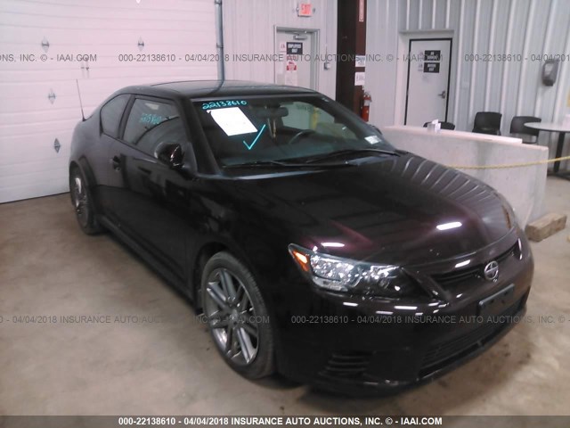 JTKJF5C72D3045818 - 2013 TOYOTA SCION TC 勃艮第红 照片 1