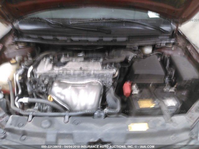 JTKJF5C72D3045818 - 2013 TOYOTA SCION TC 勃艮第红 照片 10