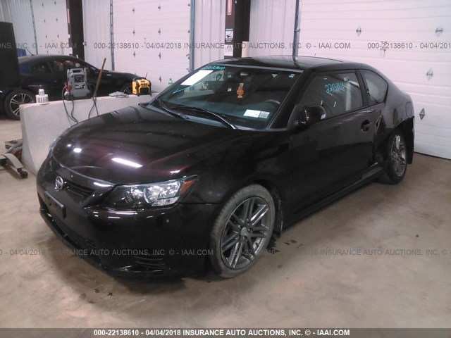 JTKJF5C72D3045818 - 2013 TOYOTA SCION TC 勃艮第红 照片 2