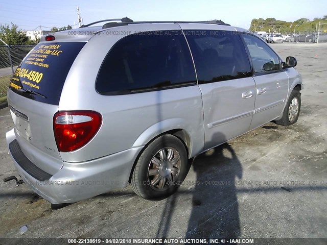 2C4GP54LX5R545387 - 2005 CHRYSLER TOWN & COUNTRY TOURING SILVER photo 4