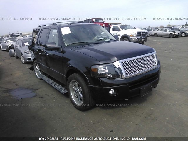 1FMJU2A55BEF21392 - 2011 FORD EXPEDITION LIMITED BLACK photo 1