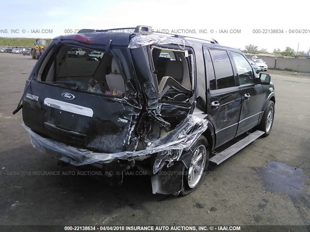 1FMJU2A55BEF21392 - 2011 FORD EXPEDITION LIMITED BLACK photo 4