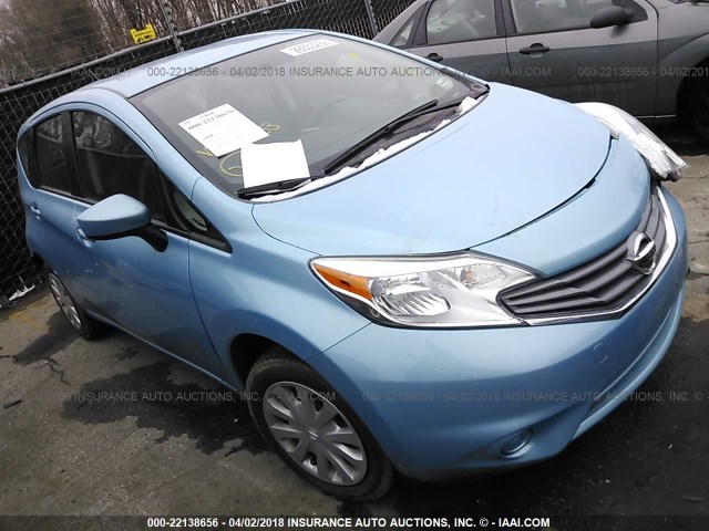 3N1CE2CP0FL394133 - 2015 NISSAN VERSA NOTE S/S PLUS/SV/SL/SR BLUE photo 1