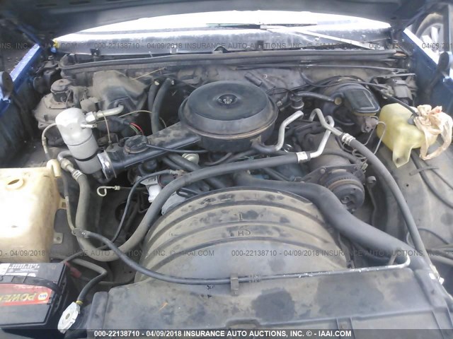 1W80M9K587301 - 1979 CHEVROLET EL CAMINO BLUE photo 10