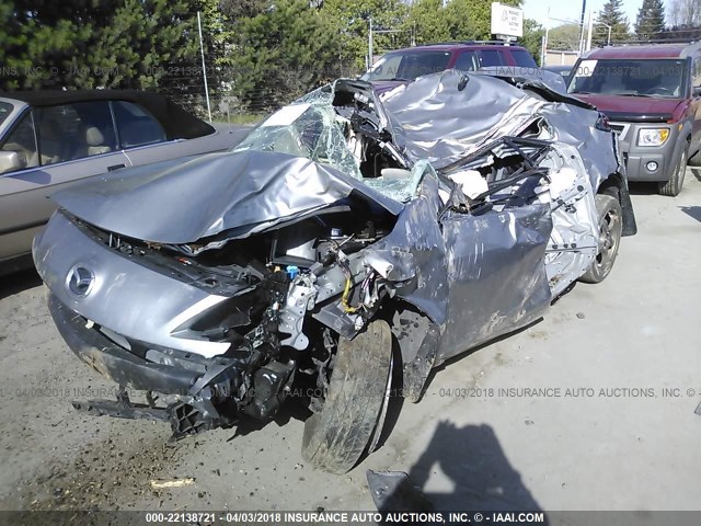 JM1BL1M72C1649424 - 2012 MAZDA 3 I GRAY photo 2