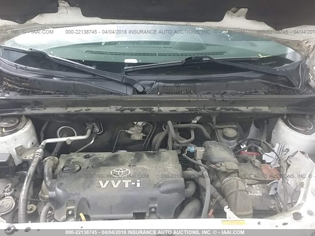 JTLKT324454027000 - 2005 TOYOTA SCION XB თეთრი ფოტო 10