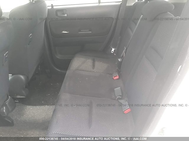 JTLKT324454027000 - 2005 TOYOTA SCION XB თეთრი ფოტო 8