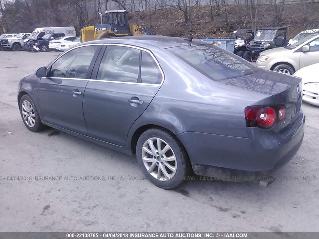 3VWRZ7AJ2AM036958 - 2010 VOLKSWAGEN JETTA SE/SEL GRAY photo 3