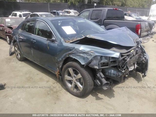 1G1ZJ57B39F190596 - 2009 CHEVROLET MALIBU 2LT GREEN photo 1