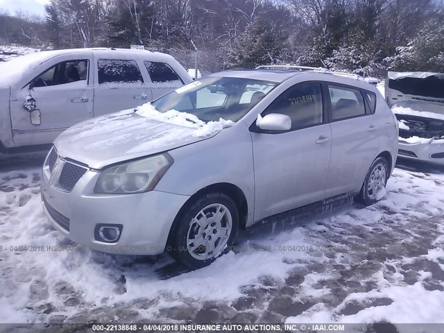 5Y2SM67059Z423588 - 2009 PONTIAC VIBE GRAY photo 2