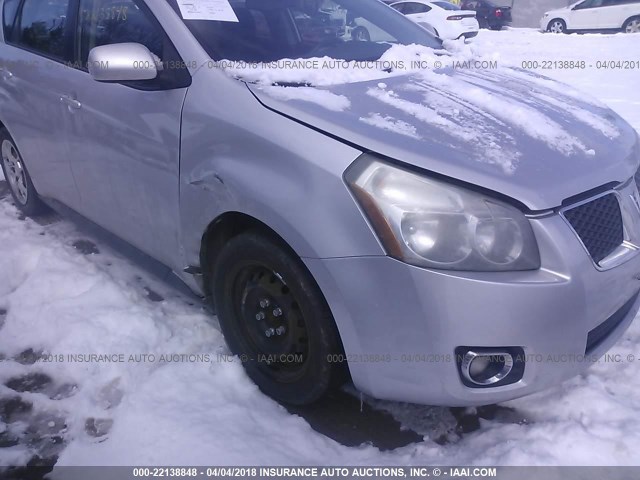 5Y2SM67059Z423588 - 2009 PONTIAC VIBE GRAY photo 6