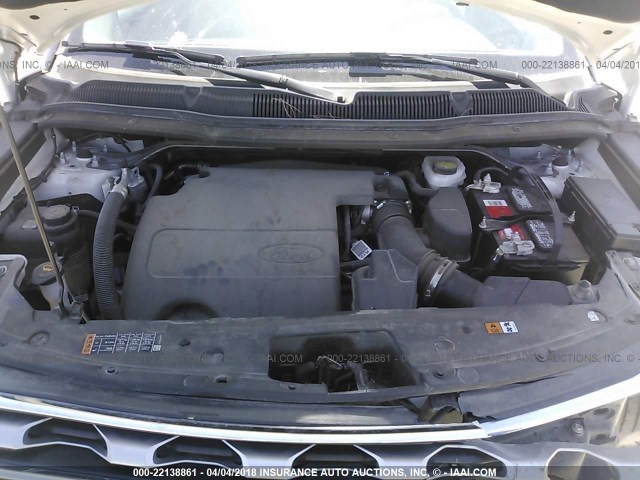 1FM5K7F80GGA25094 - 2016 FORD EXPLORER LIMITED 白色 照片 10