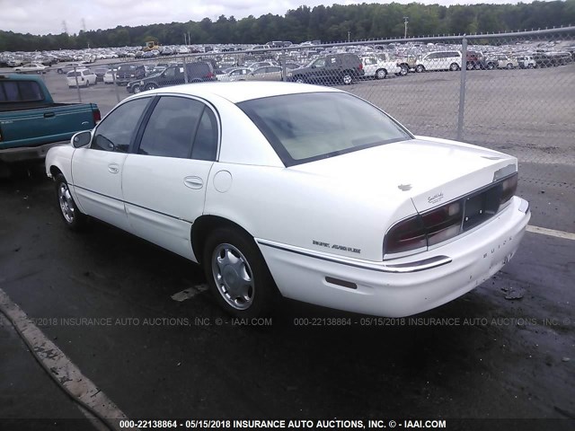 1G4CW52KXX4610414 - 1999 BUICK PARK AVENUE  WHITE photo 3