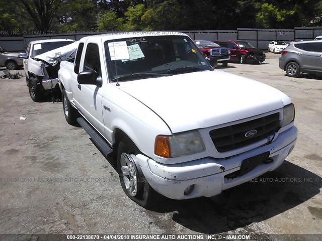 1FTZR45E62PA70847 - 2002 FORD RANGER SUPER CAB WHITE photo 1