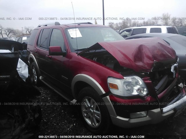 1FMEU74E36UB31848 - 2006 FORD EXPLORER EDDIE BAUER RED photo 1