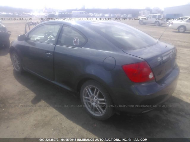 JTKDE177170209178 - 2007 TOYOTA SCION TC 灰色 照片 3