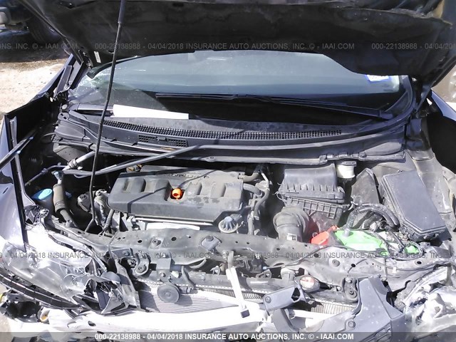 2HGFG3B1XCH542544 - 2012 HONDA CIVIC EXL Qara foto 10