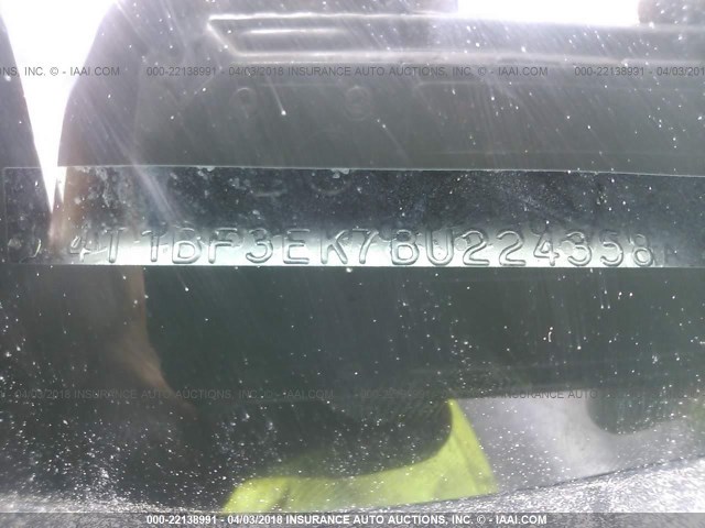 4T1BF3EK7BU224358 - 2011 TOYOTA CAMRY SE/LE/XLE 黑色 照片 9