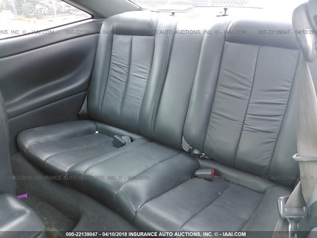 2T1CF22P71C537487 - 2001 TOYOTA CAMRY SOLARA SE/SLE ვერცხლისფერი ფოტო 8