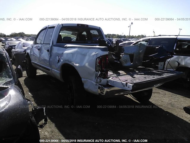 1D7KS28C56J213810 - 2006 DODGE RAM 2500 ST/SLT 白色 照片 3