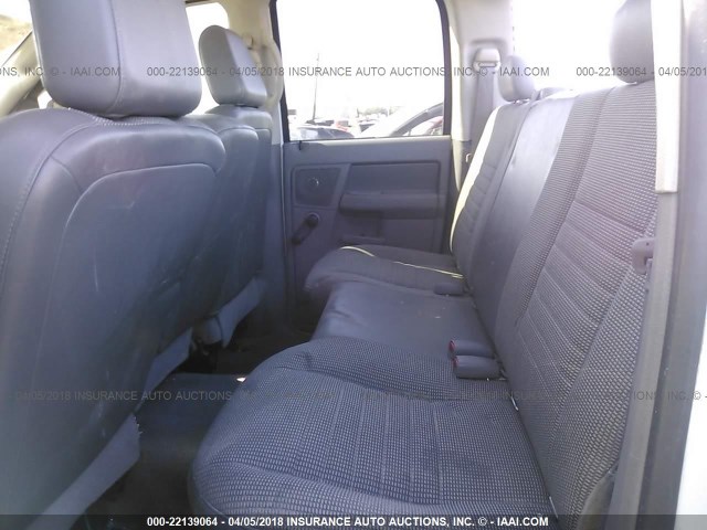 1D7KS28C56J213810 - 2006 DODGE RAM 2500 ST/SLT 白色 照片 8