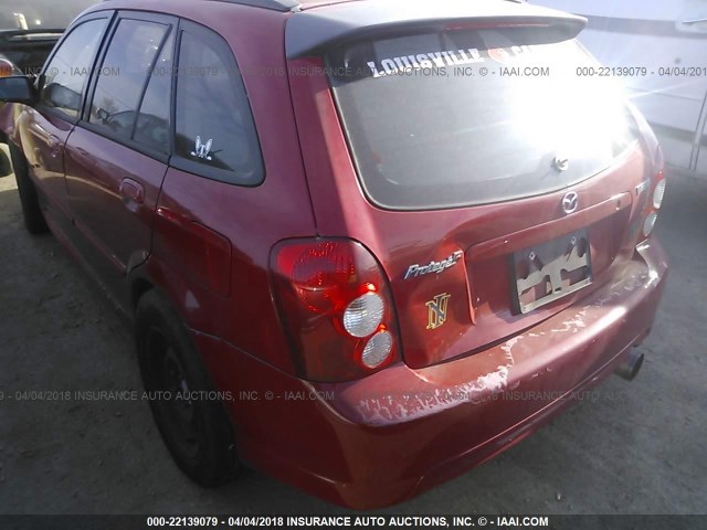 JM1BJ246121466940 - 2002 MAZDA PROTEGE PR5 红色 照片 3